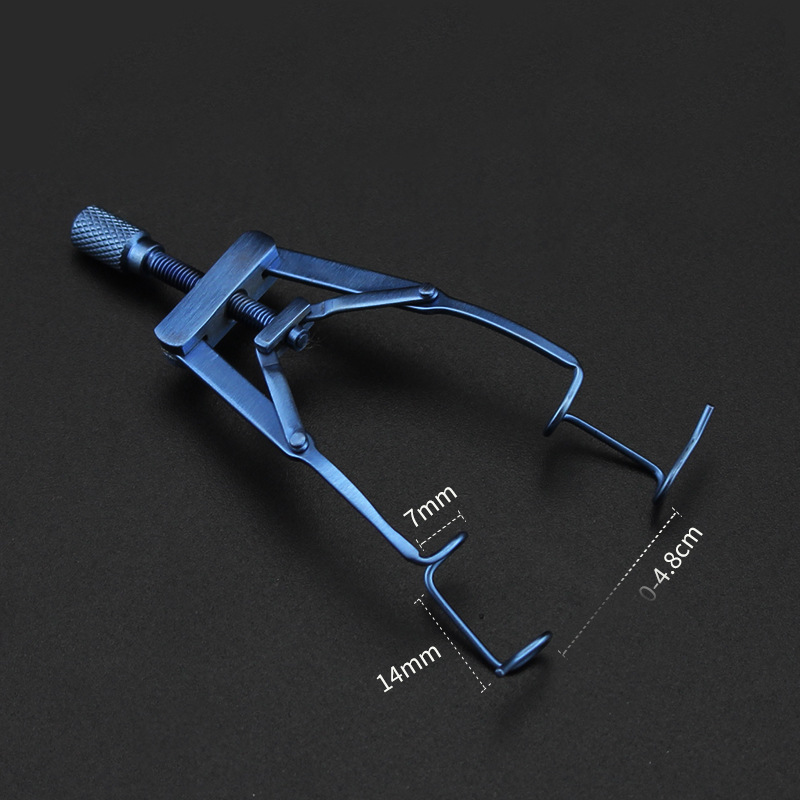 v 形钢丝可调式眼科手术双眼皮开眼角器开睑器开眼睑器 眼科器械