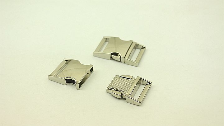 一寸包带扣弧面插扣批发金属调节插扣弧面卡扣内宽2.5厘米插锁