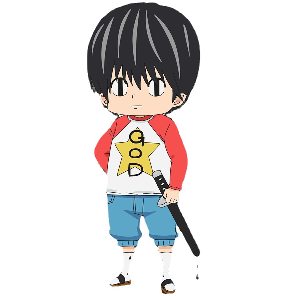 2022跨境日漫角色服小太郎一个人生活带帽卫衣大童装成人卫衣