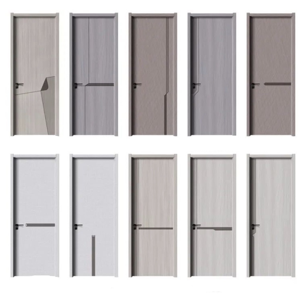 室内门实木生态门卧室门免漆门出租房门碳纤木门复合套装门