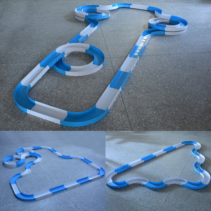 四驱车跑道立交轨道五轨拼装赛道家庭双轨闪电飞龙比赛道男孩玩具