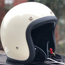 3/4小盔体 500TX日本头盔 哈雷复古盔玻璃钢摩托车头盔3/4头盔