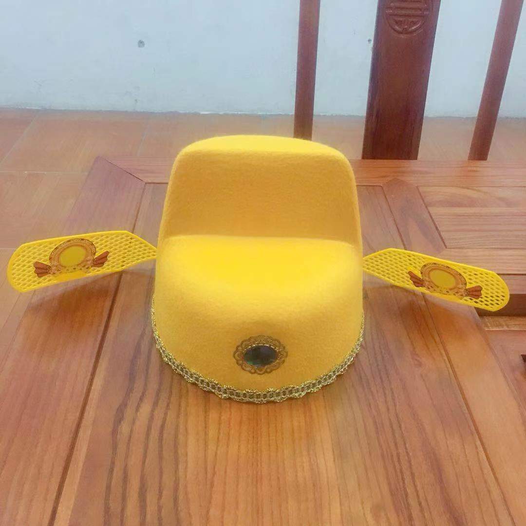 厂家供应状元帽秀才官帽灯会庙会帽乌沙帽新郎帽景区旅游服饰帽子