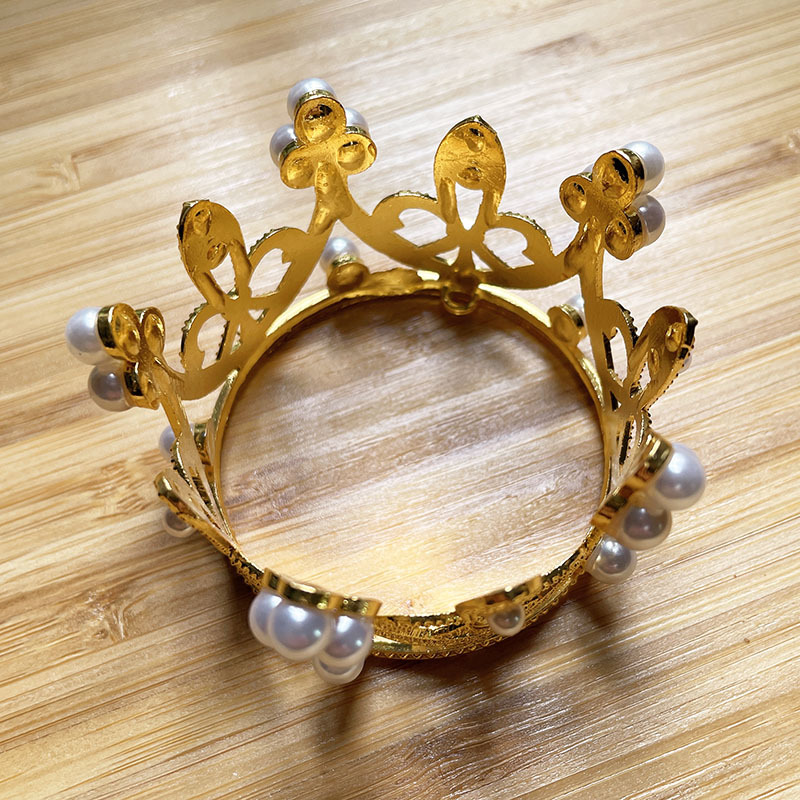 Dessert Table Decoration Mini Small Crown Headdress