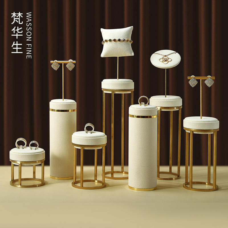 新款活动戒指卡座创意指环架首饰戒指展示架地摊饰品架托盘现货-报价-