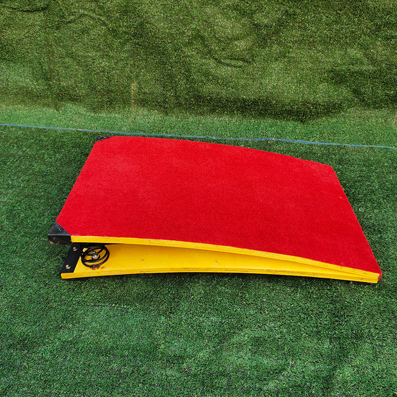 厂家s型助跳板跳远田径起跳板弹力板 弹簧踏板空翻助力器儿童跳板