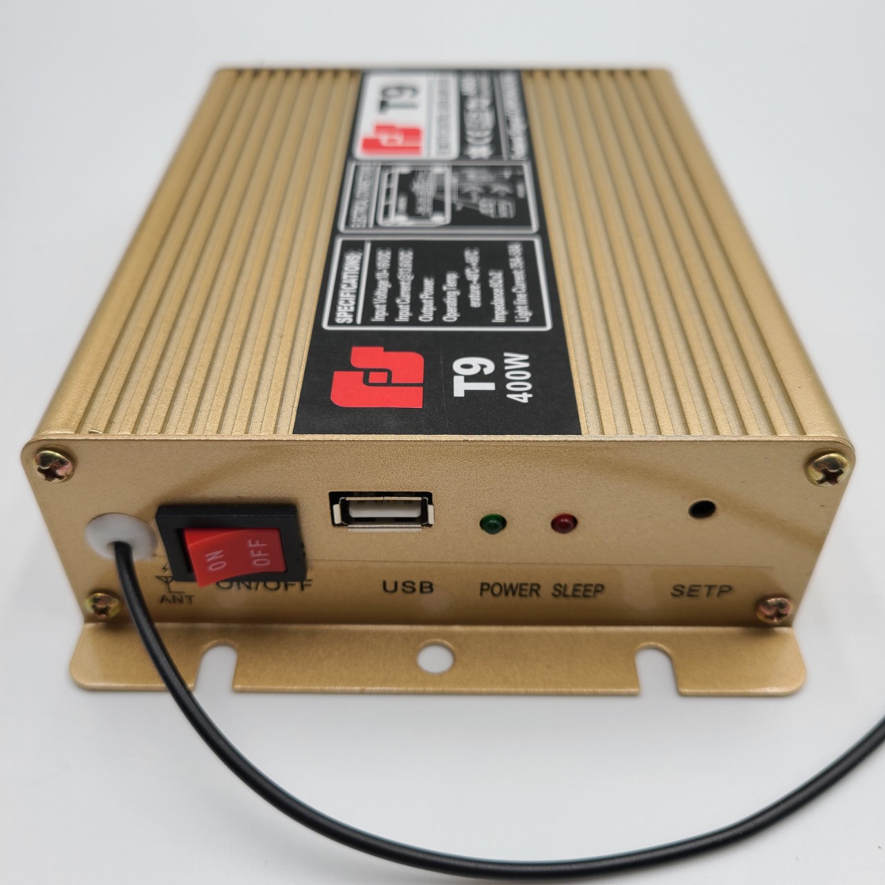 400w汽车警报器大功率响亮12v车载警笛喇叭无线喊话器