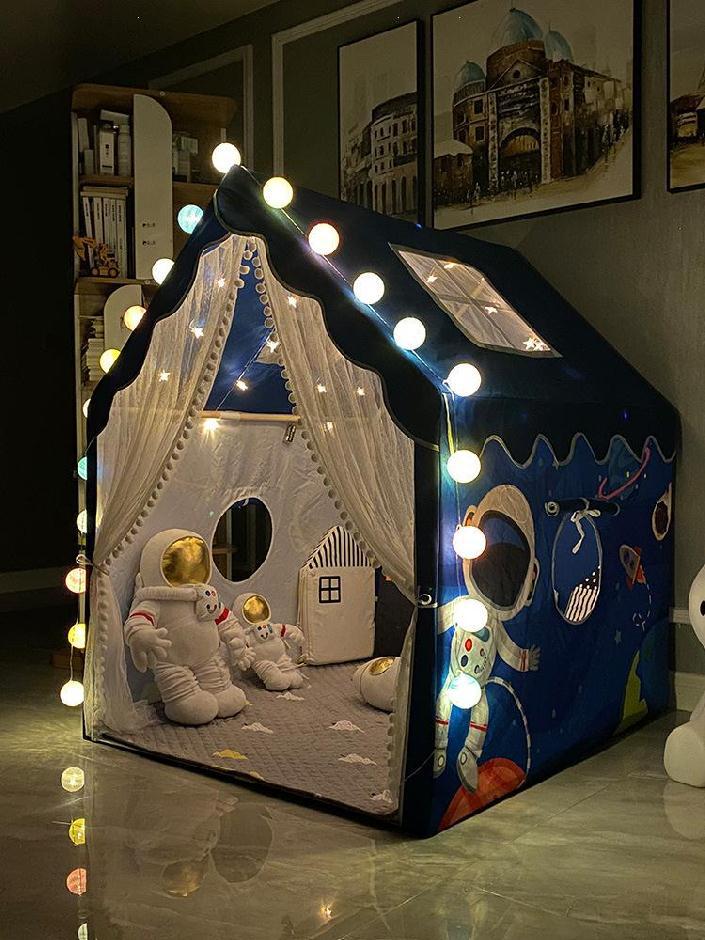 账蓬睡觉房儿童房家庭帐篷室内游戏睡觉房子玩具公主城堡男.