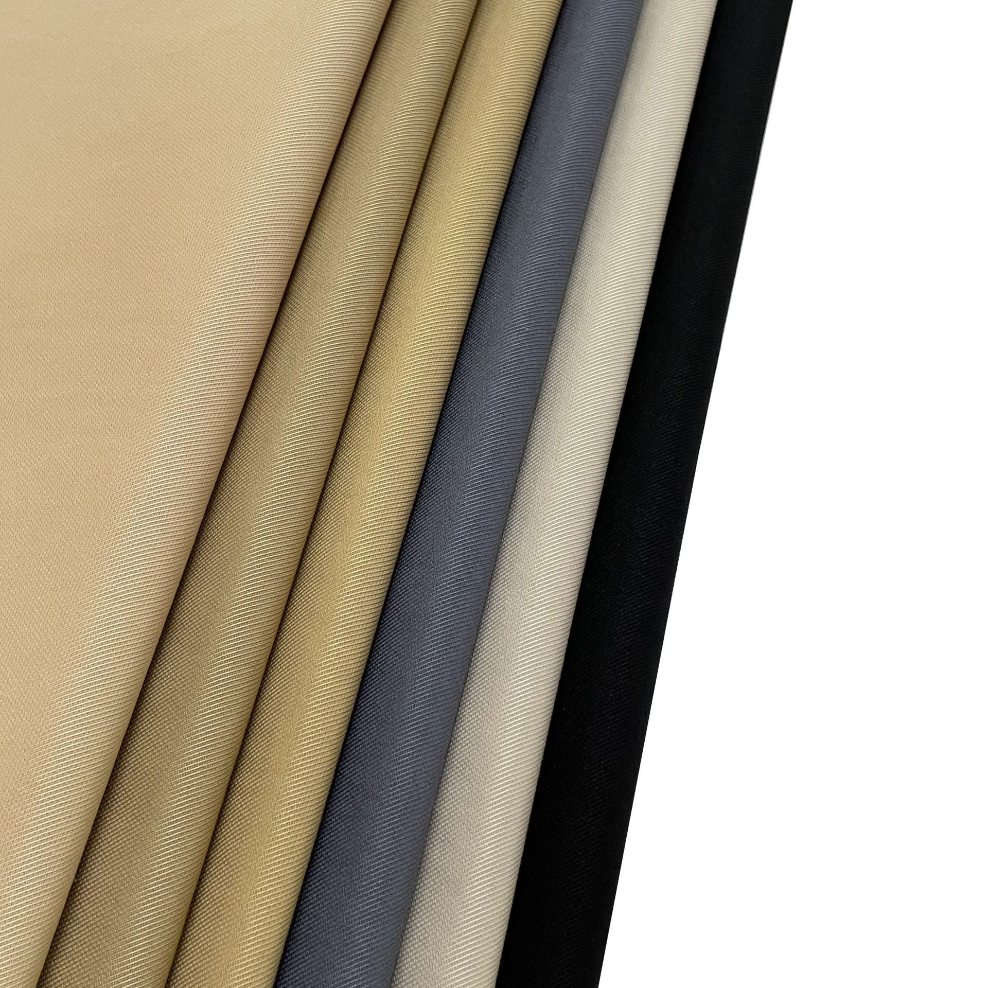 涤锦棉面料 风衣面料 斜纹风衣布新款派克服面料防水外套夹克面料