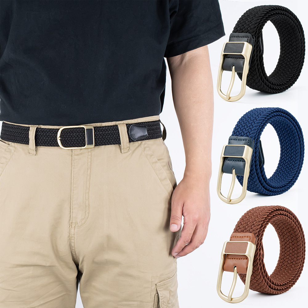 cross-border new arrival men‘s and women‘s same golf casual stretch belt fashion all-match nylon commuter belt