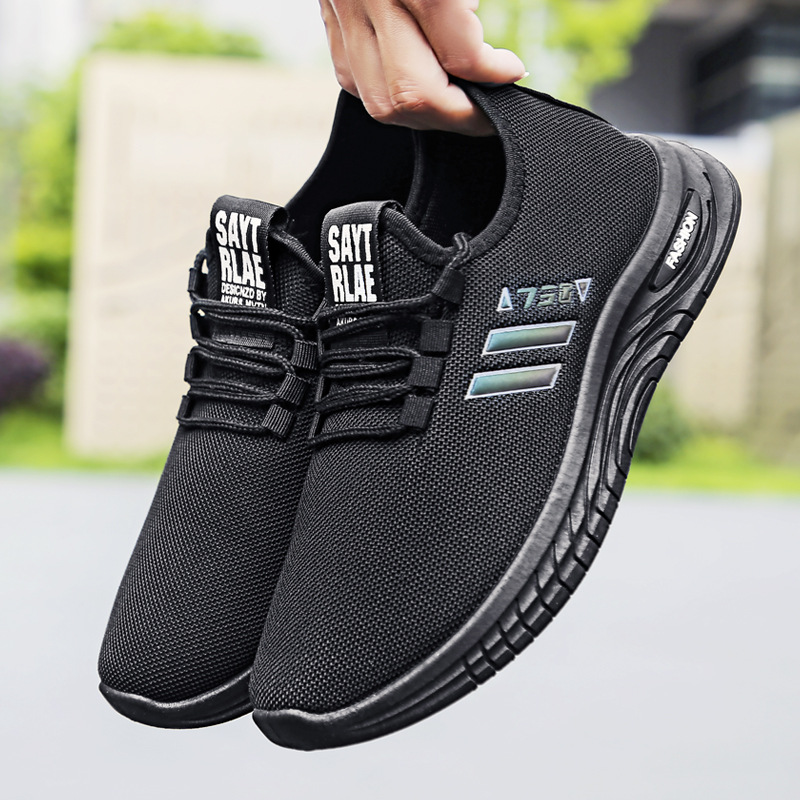 Men's Shoes Fall 2023 New Foreign Trade Men's Shoes Cross-Border Breathable Portable All-Match Casual Sneaker Factory Wholesale