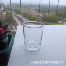 现货机制玻璃蜡烛杯 104玻璃烛台 22H3杯