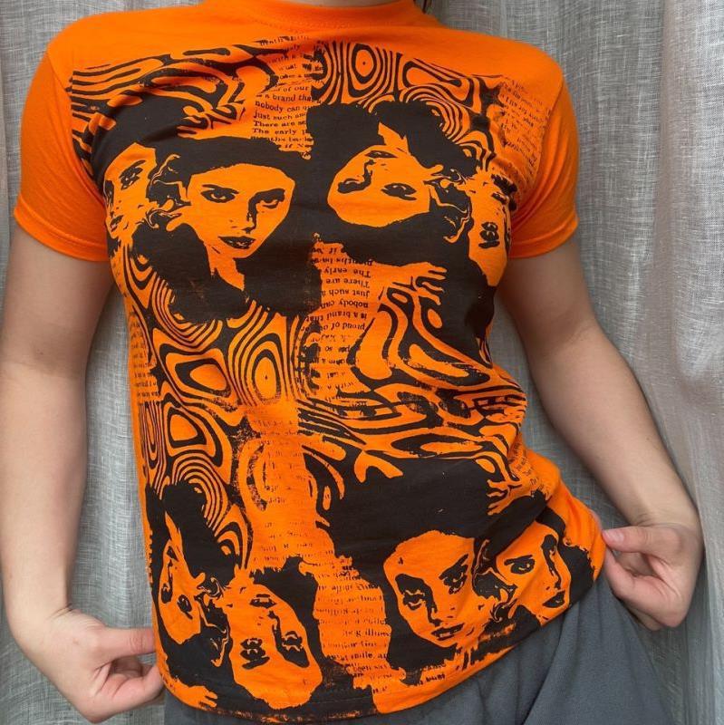 人头拼接t恤图片