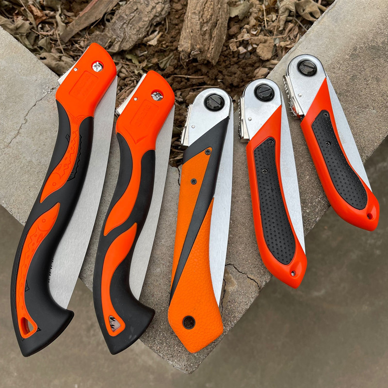 企鸿sk5折叠锯 手锯木工锯园林果树锯修树枝锯家用园艺锯户外锯子