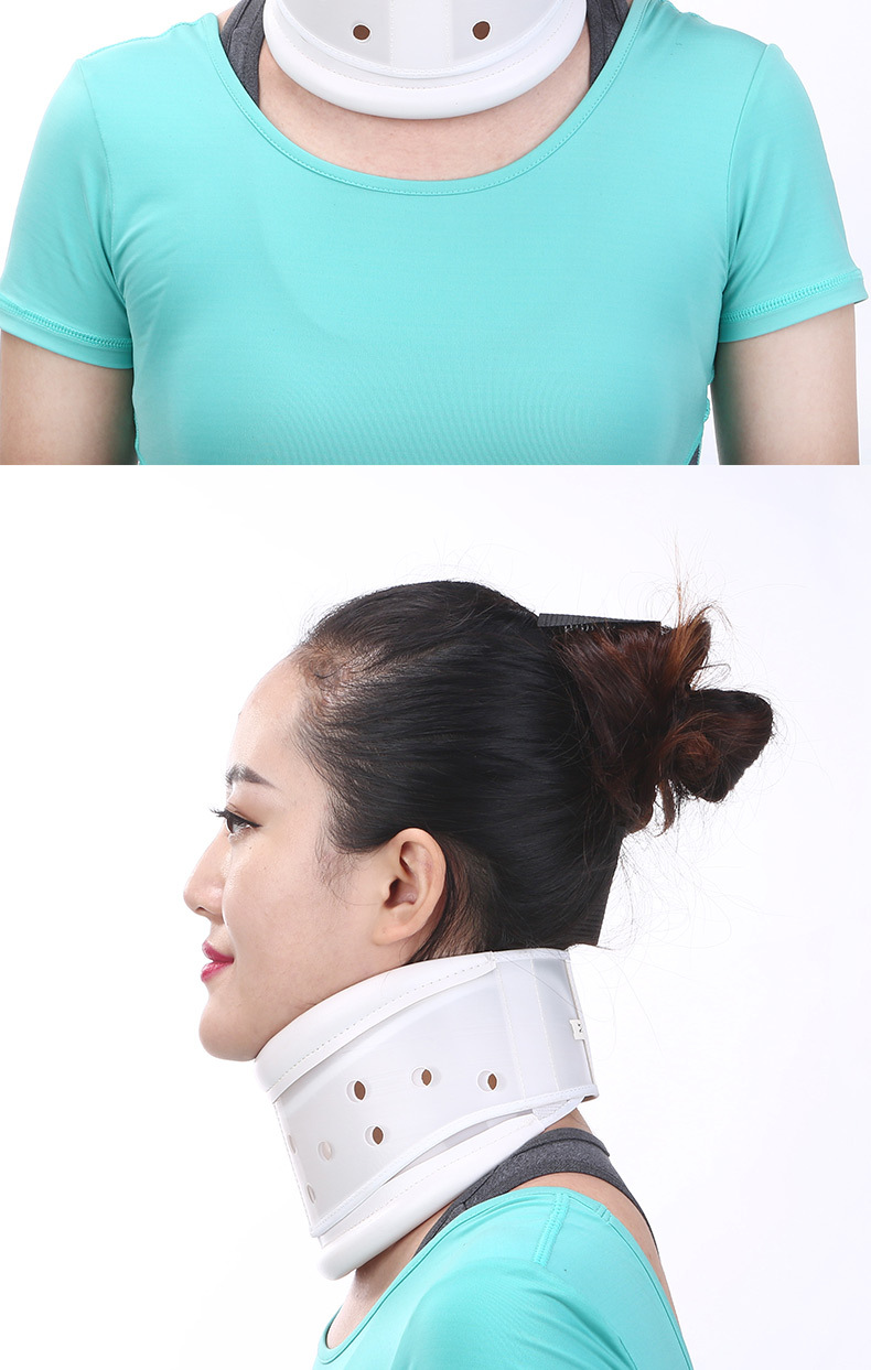 塑料围领透气固定颈托医用颈椎固定支撑颈托颈部固定支具