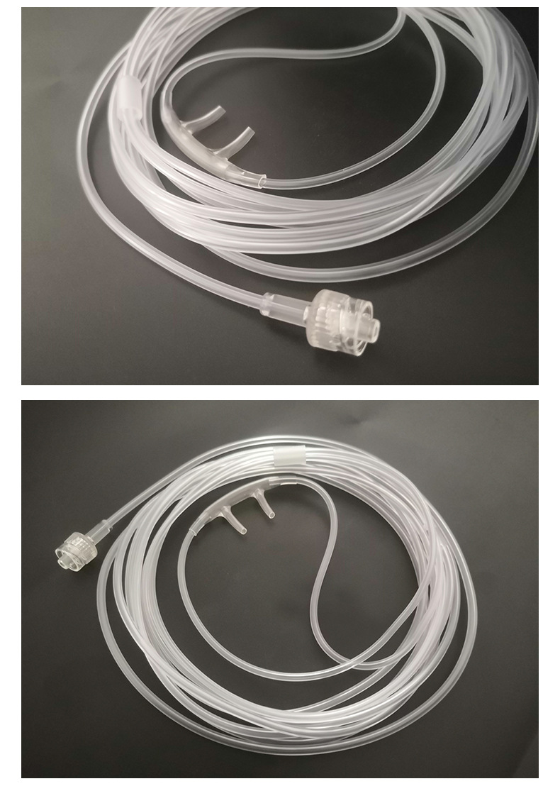 一次性鼻氧管吸氧管 医用吸氧管输氧管双腔式家用输氧管吸氧管