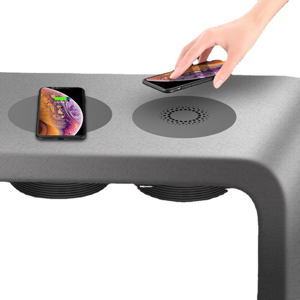 海底捞同款隔空无线充电器桌面远距离隐藏酒店吧台无线共享充电器