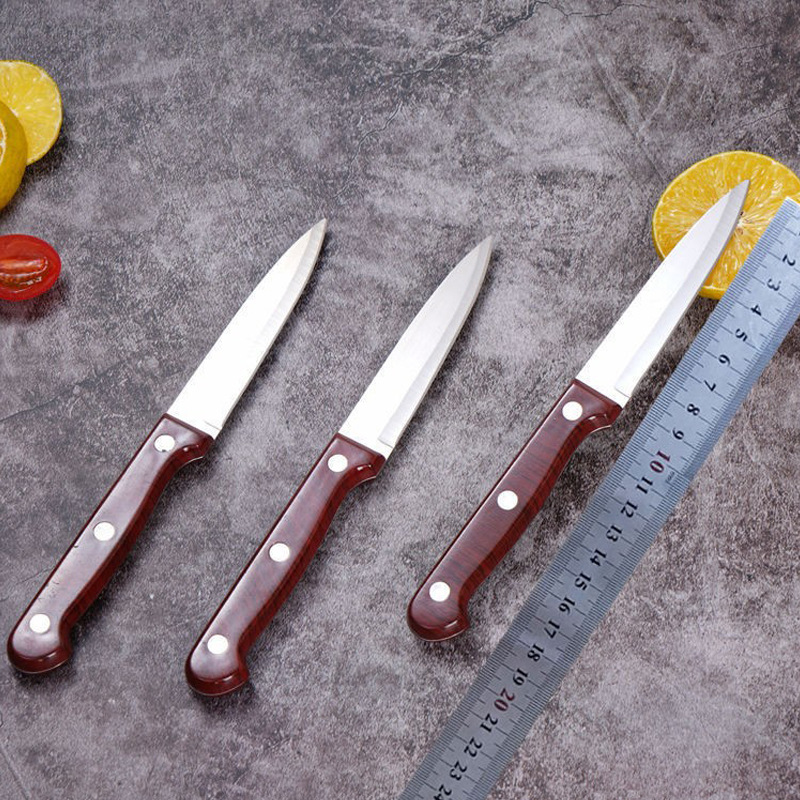 Household Fruit Knife Stainless Steel Melon and Fruit Peeler Retro Knife Peeler Kitchen Peeler