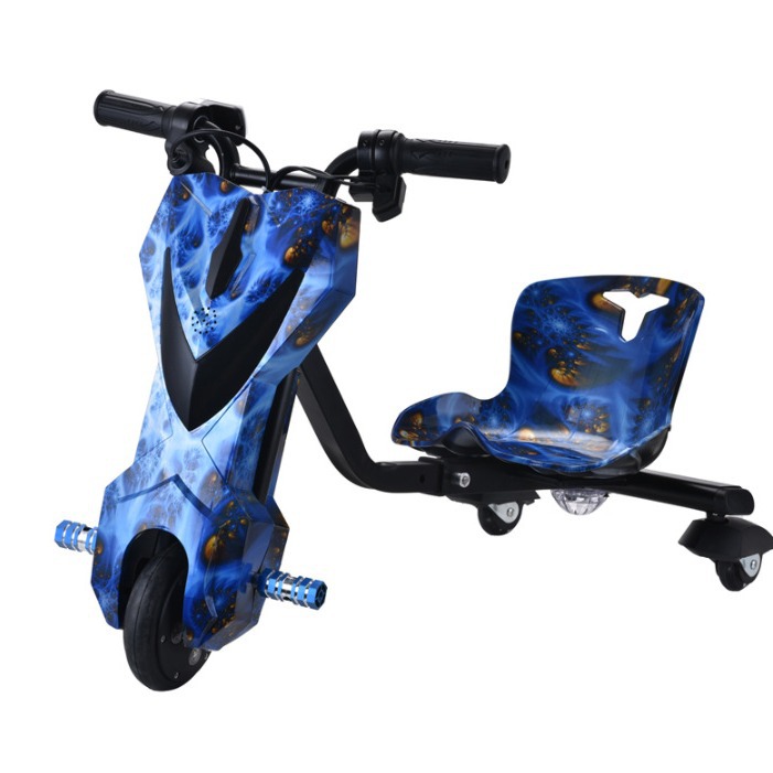 新款儿童电动滑板车 小款迷你型儿童电动玩具三轮车漂移车-阿里巴巴