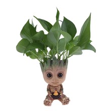 Baby Groot Flower Pot Flowerpot Planter Action Figures Toy T