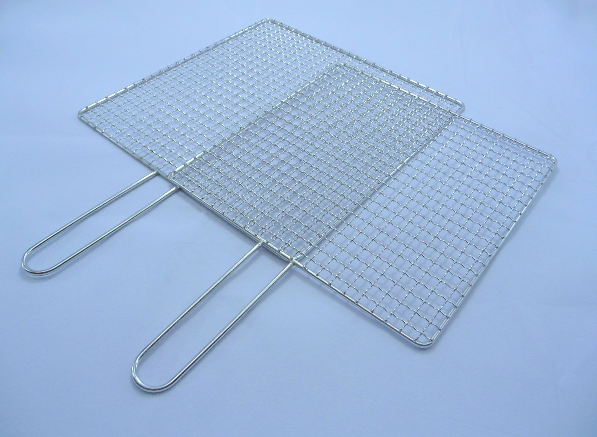 工厂直供304不锈钢烧烤网烧烤夹烧烤架bbq出口韩国日本