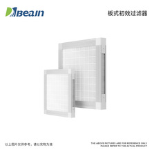 现货直销铝合金初效空气过滤器型材可清洗G3初效平板式空气过滤网