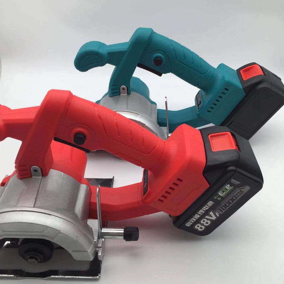 5寸4寸无刷充电式电圆锯切割机云石机木工锯锂电充电锯厂家直销