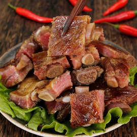 土味特产农家自制烟熏排骨腊肉年货老咸肉湖南腊味风干腊排骨500g