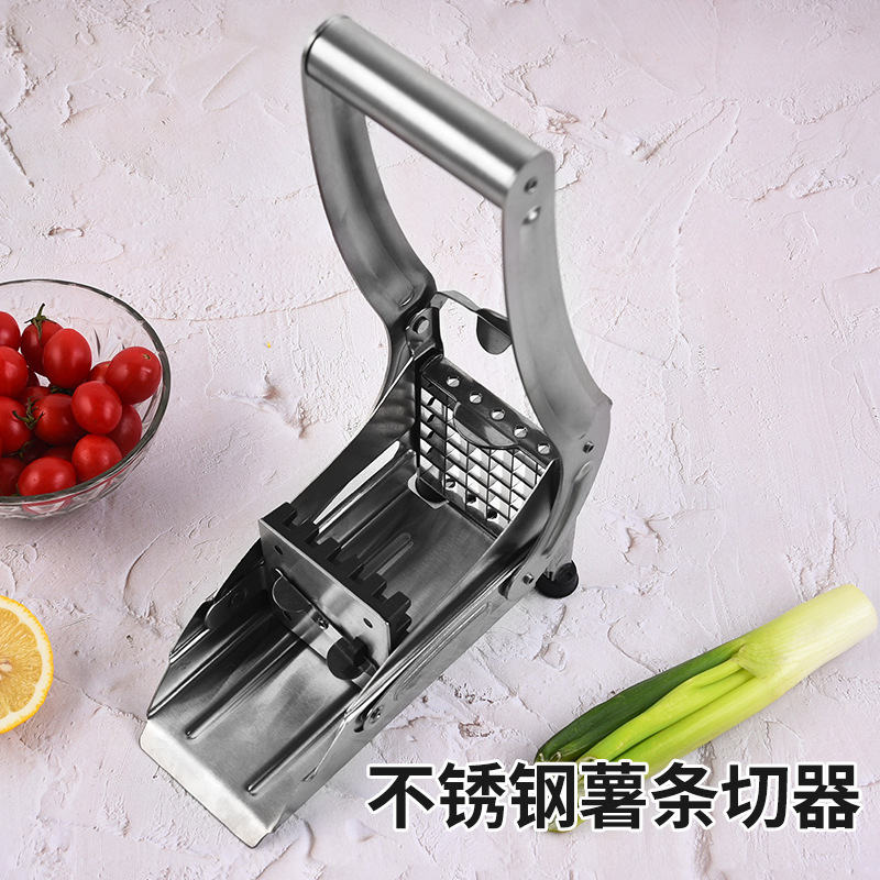 Stainless Steel Potato Fast Strip Cutter Fries Machine