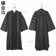 国外大学英美国厂家批发学位服大学生毕业博士服毕业照礼服