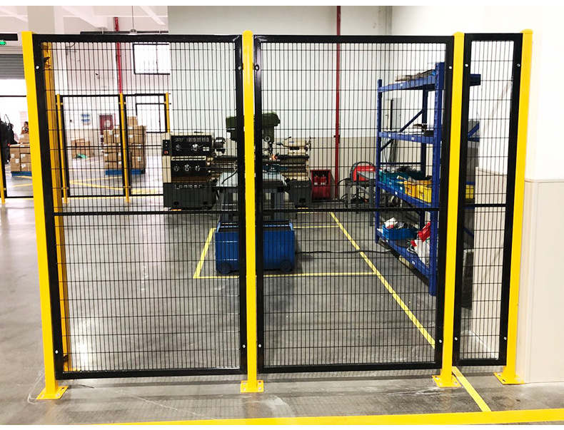 车间隔离护栏网 厂房仓库隔离栏栅可移动车间设备隔断铁丝网围网