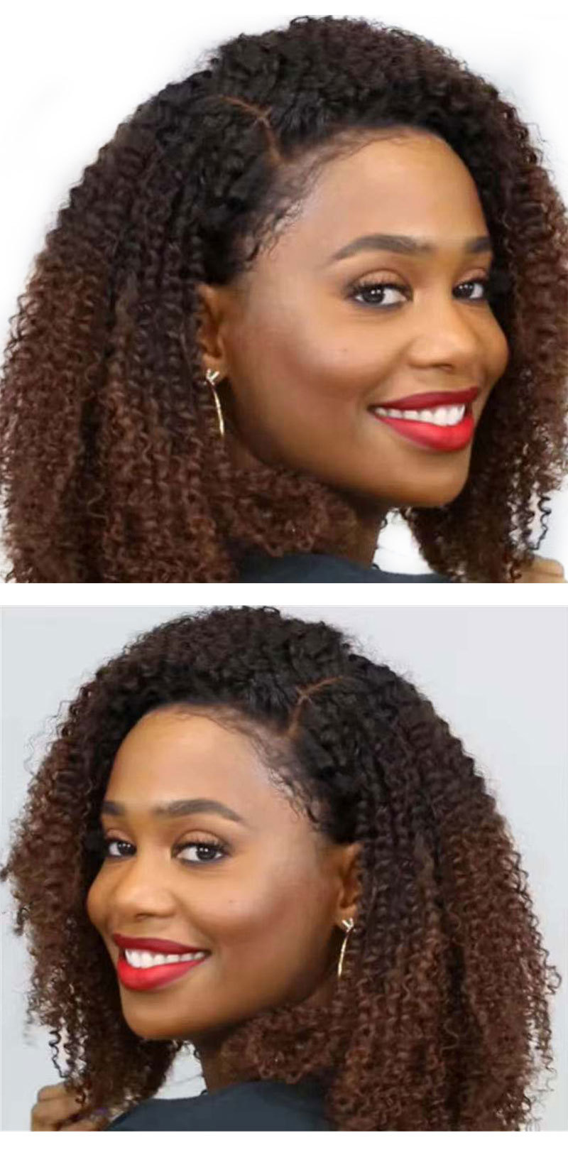 欧美假发 跨境新品非洲短卷小卷发 女士爆炸头 wig假发小卷发