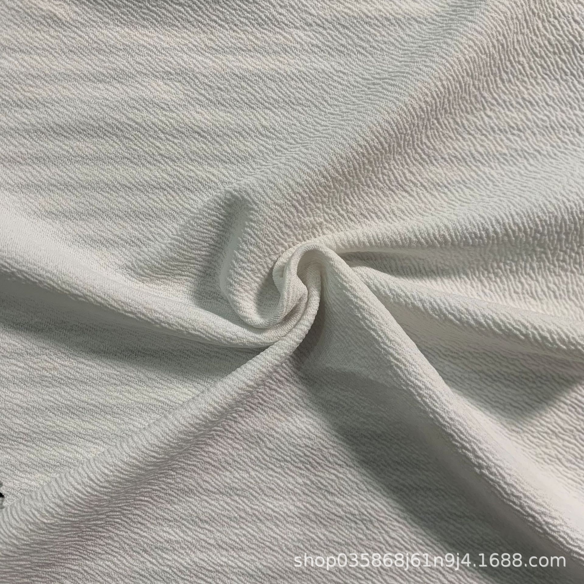 厂家直销100d涤氨蚂蚁皱针织绉布双面布春秋休闲服裤装连衣裙