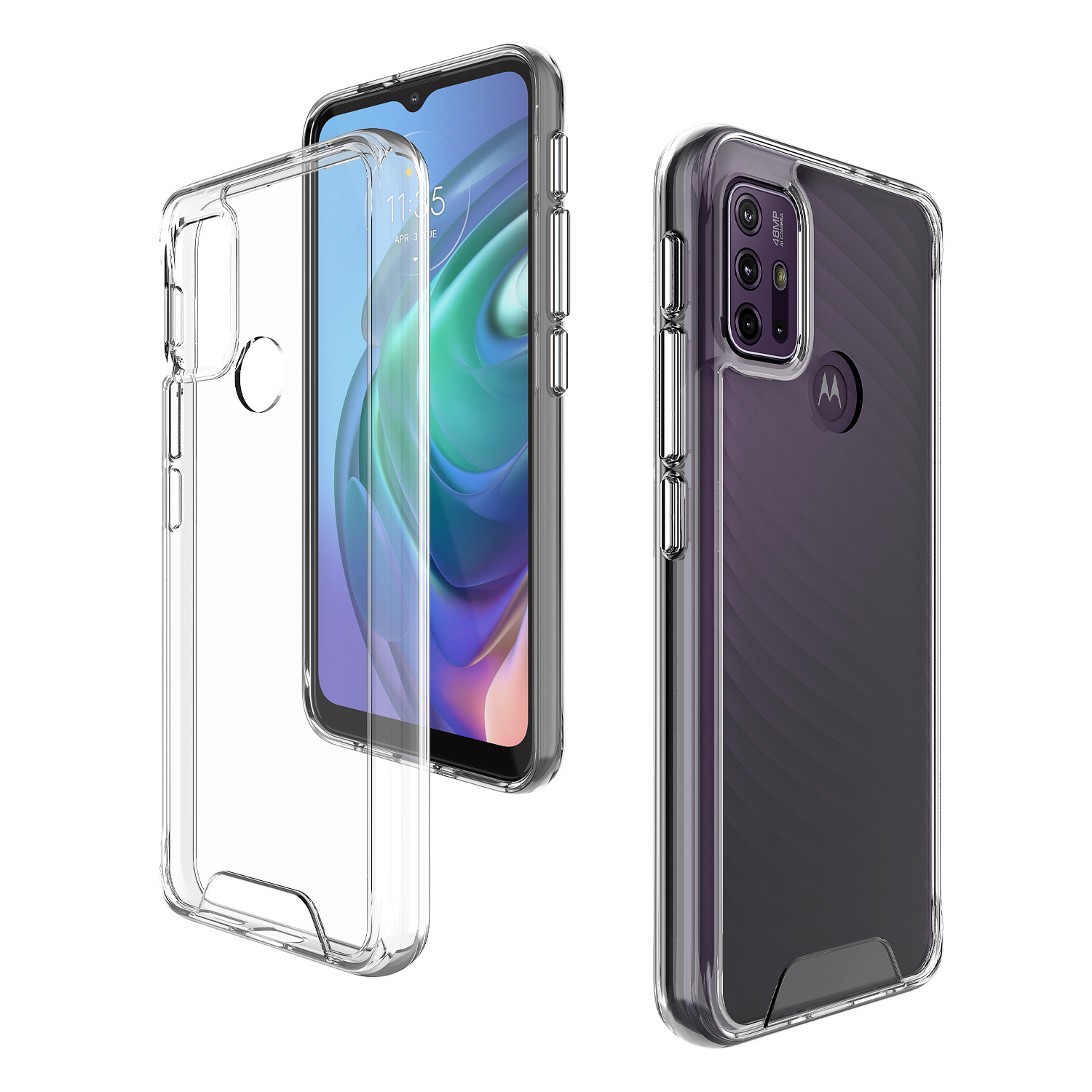 全包防摔适用motoe7plus磨砂手机壳摩托罗拉二合一手机套logo