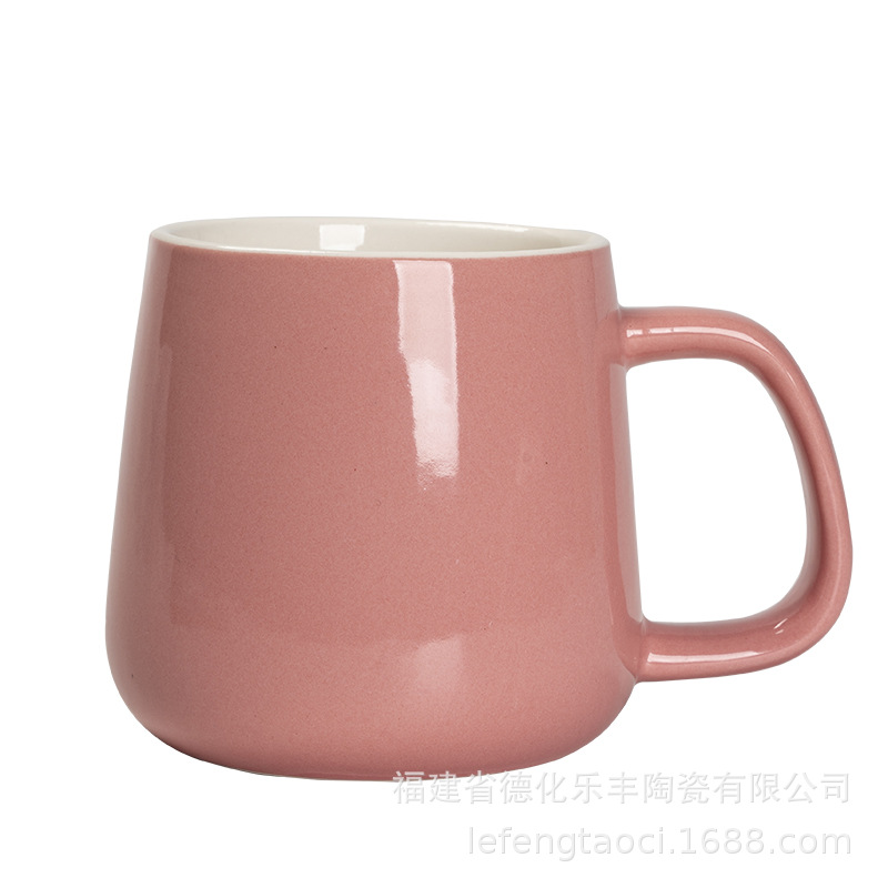 Source Factory Mug Large Capacity Ceramic Cup Color Glaze Big Belly Cup Coffee Cup Gift Wholesale Printed Logo