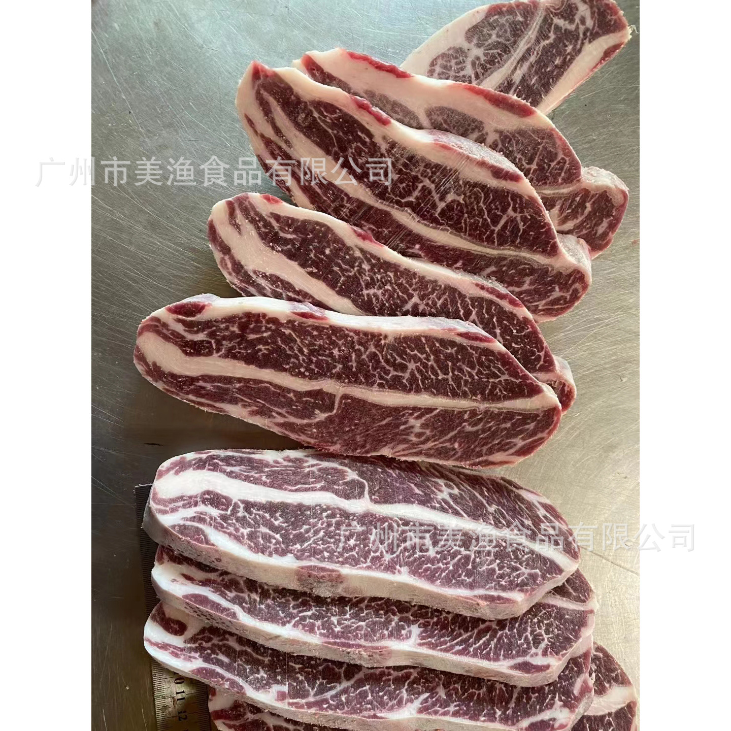 美国ibp红标245l牛小排原切雪花牛肉香煎烧烤西餐厅用 按称重发货