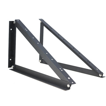 30度60度铝合金光伏组件安装支架50w100w太阳能板壁装支架