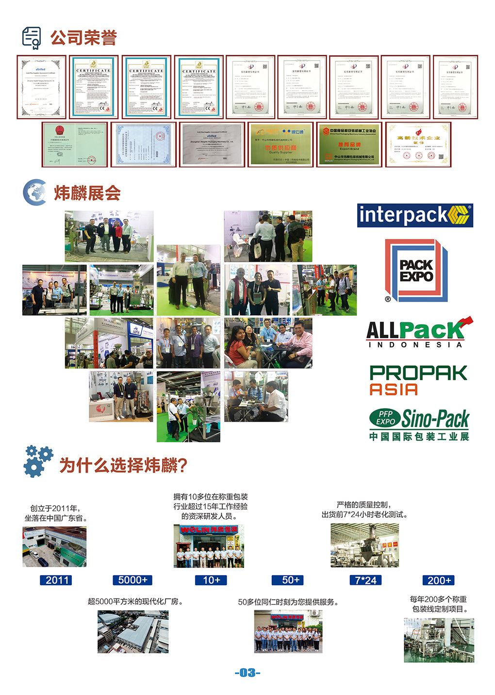 炜麟英-03证书展会优势