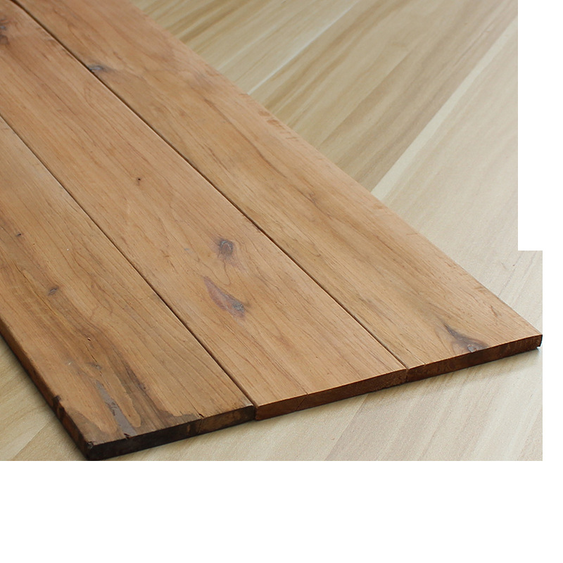 批发深度碳化木复古怀旧柯木防腐木户外阳台实木地板露台老旧木板