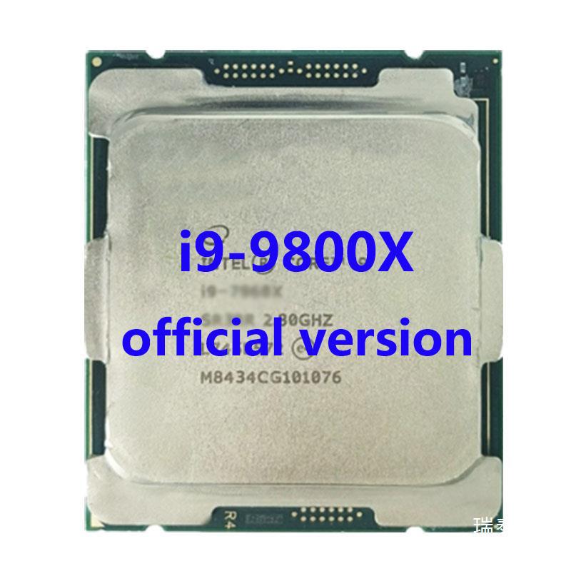 高价回收inter酷睿i9-9800x i9-9800x sr3nh处理器8c/16t 3.