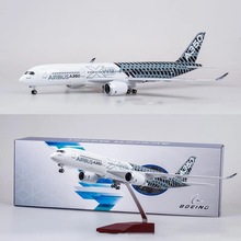 47cmA350系列飞机模型A350原型机A350XWB新加坡A350一件代发礼物