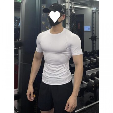 短袖男运动跑步上衣训练肌肉紧身衣夏季速干吸汗恤篮球健身服