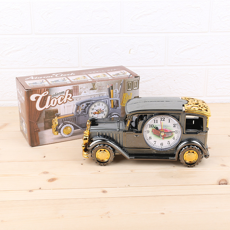 Classic Car Model Alarm Clock