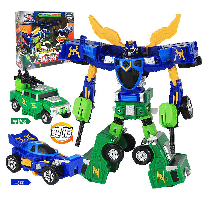 咖宝车神重工战队变形机器人汽车玩具兽王重甲泰山马赫守护者卡宝