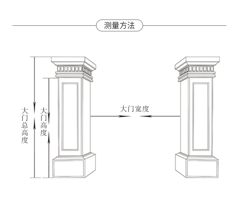 铁艺大门 欧式电动防盗双开门围墙庭院别墅庭院移门 可来图定制