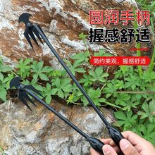 锄头除草神器拔草耙子连根野菜铲子多功能除草工锰钢工具农具松土