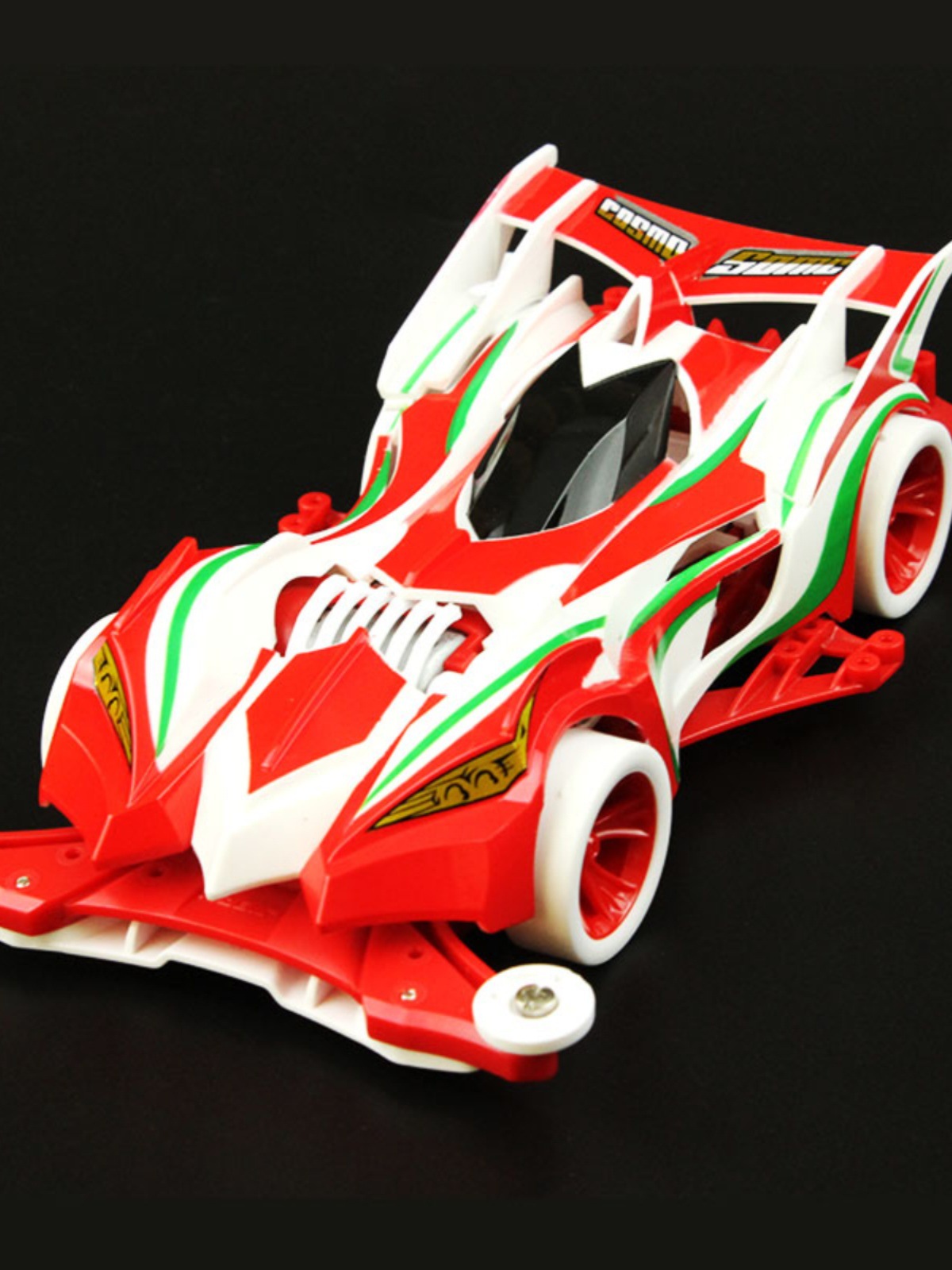 捷品四驱兄弟喷漆车壳fma镂空底盘宇宙音速八代烈四驱车玩具马达