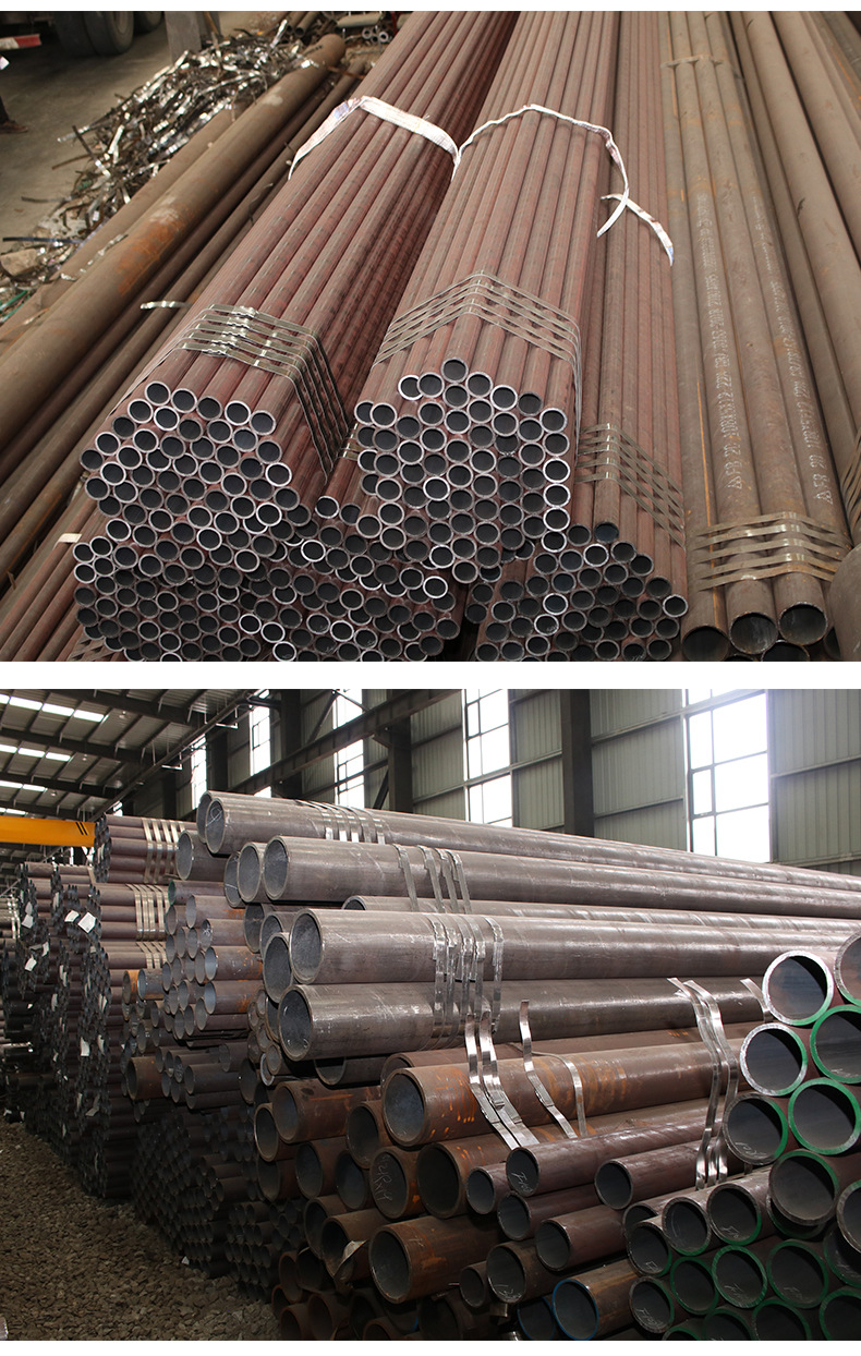 鑫鹏源 20# 无缝钢管 大口径厚壁无缝管 机加工用铁圆管 可零切