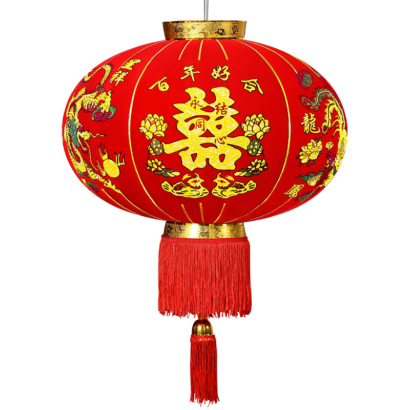 喜字大红灯笼挂饰结婚婚庆喜庆婚礼户外阳台大门吊灯装饰布置用品