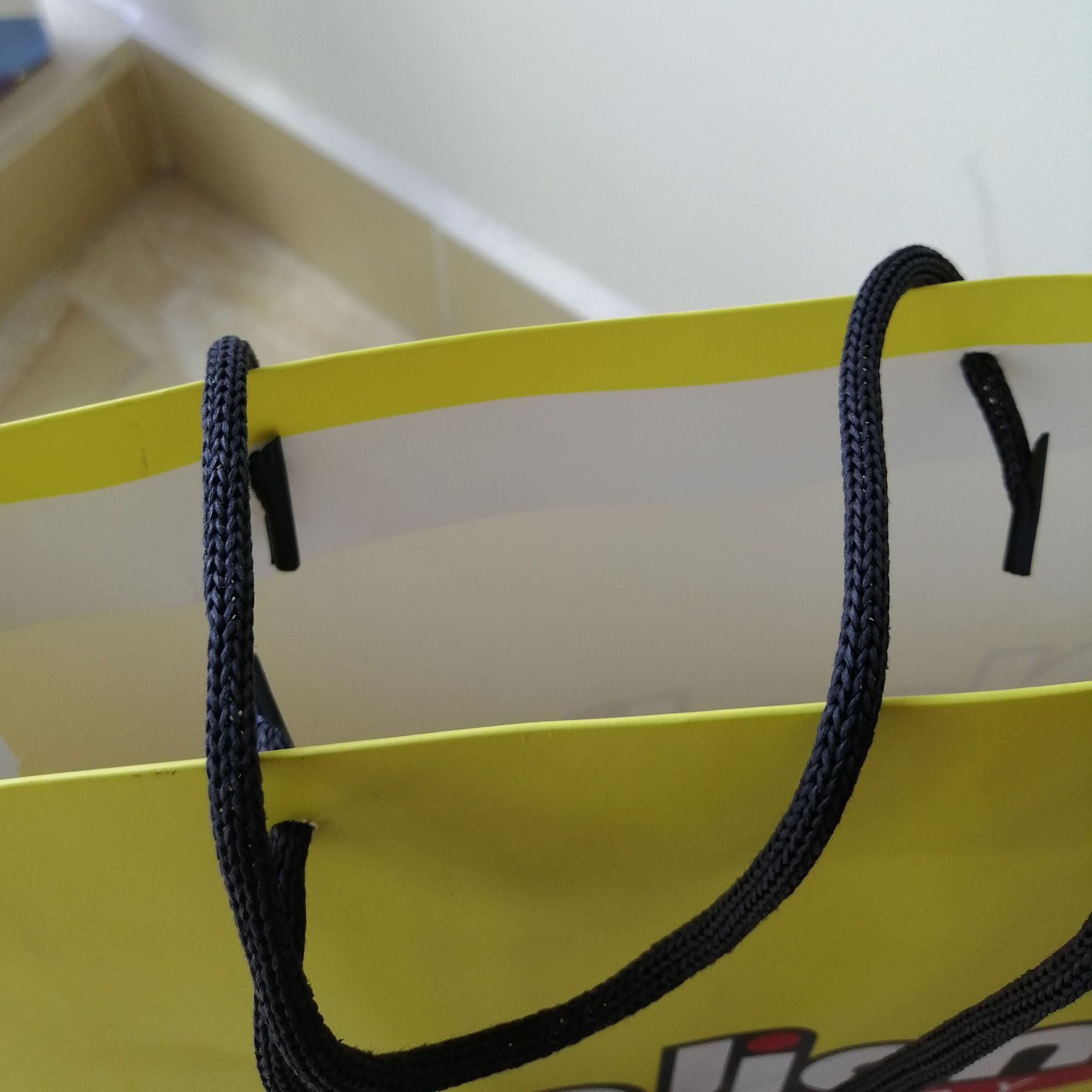 环保可降解100%纸材质 针通纸绳圆绳 纸购物袋提手